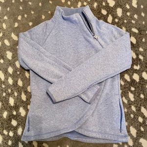 Athleta Girl Light Blue Sweatshirt - Size 8-10